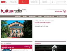 Tablet Screenshot of kulturradio.de